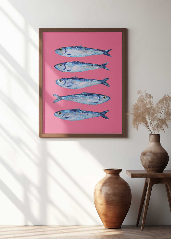 Sardines on Pink