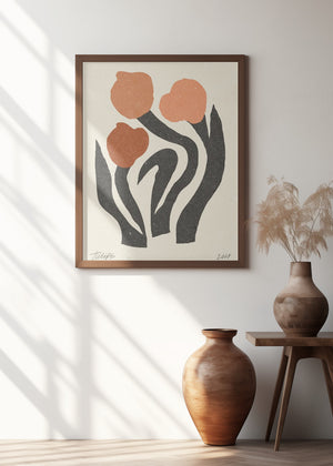 Art Prints of Modern Flower 02