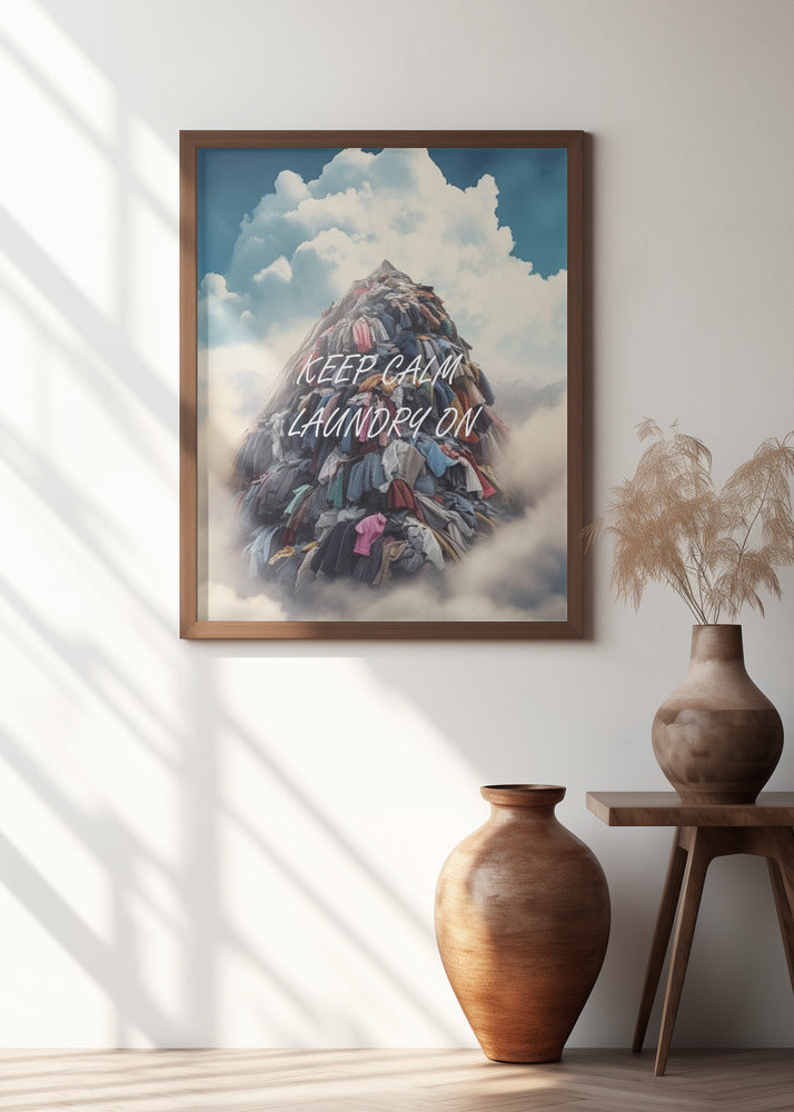 Keep Calm Laundry On Ii