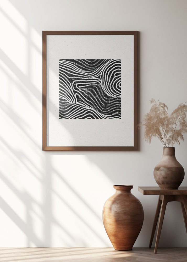 Black and White Waves