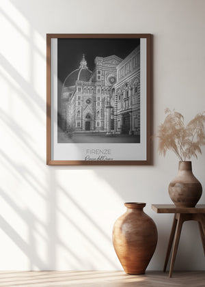 Art Prints of In focus: FLORENCE Saint Mary of the Flowers & Baptistery