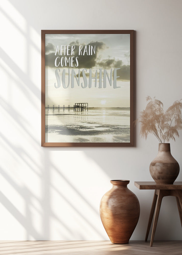 Art Prints of After rain comes sunshine | Sunset