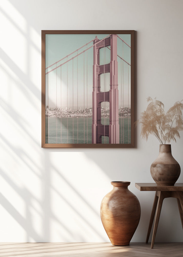 SAN FRANCISCO Golden Gate Bridge | urban vintage style