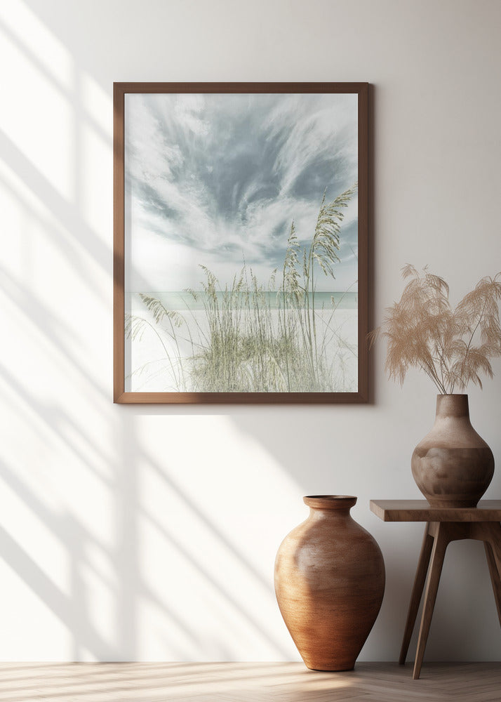 Calmness on the beach