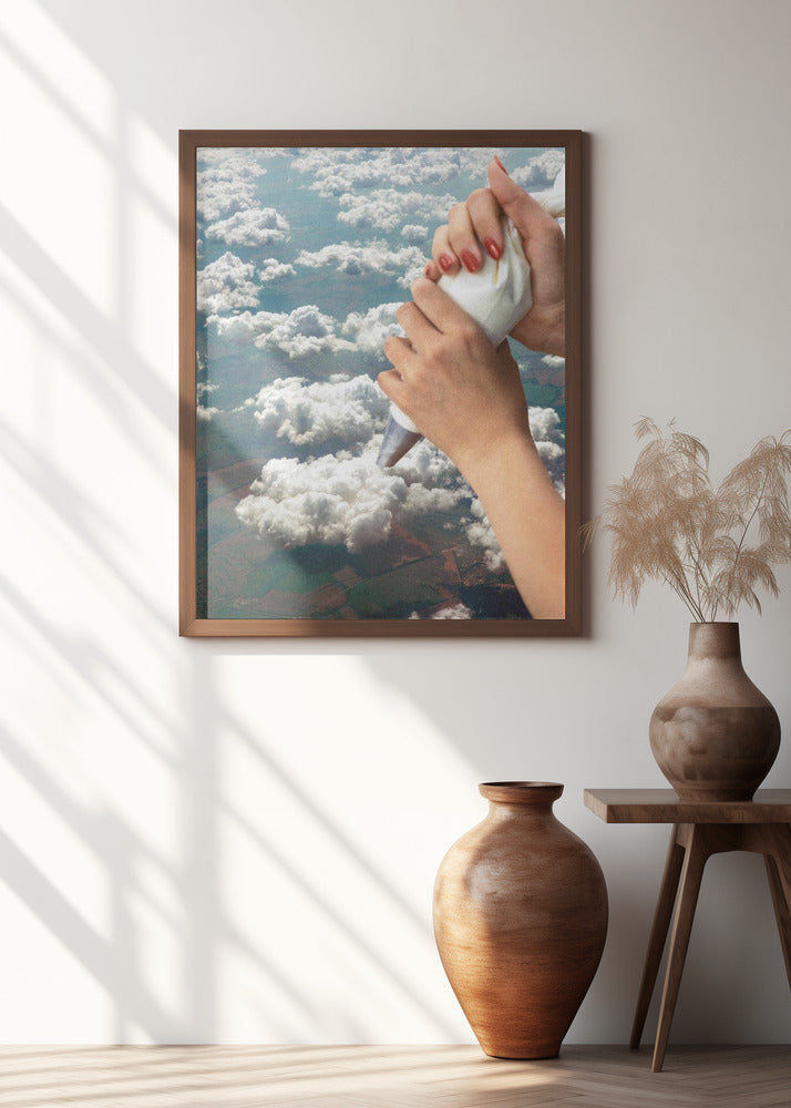 Piping Clouds - Whipped Cream