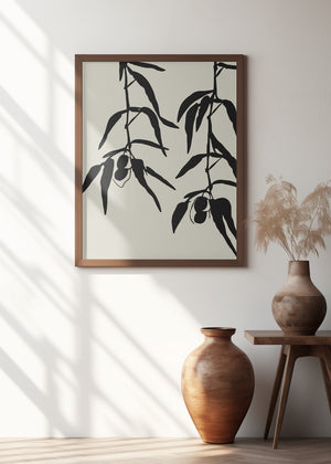 Art Prints of Olive twigs