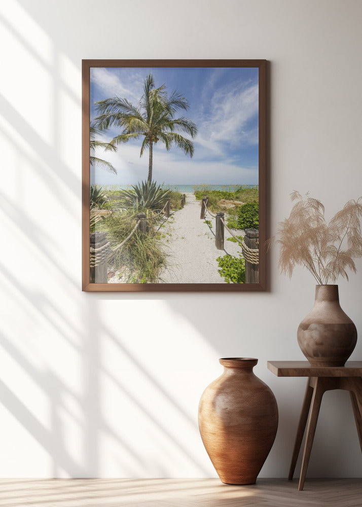 Art Prints of Path to the beach