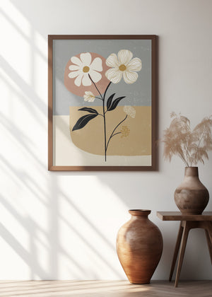 Art Prints of Minimalist Flowers 02