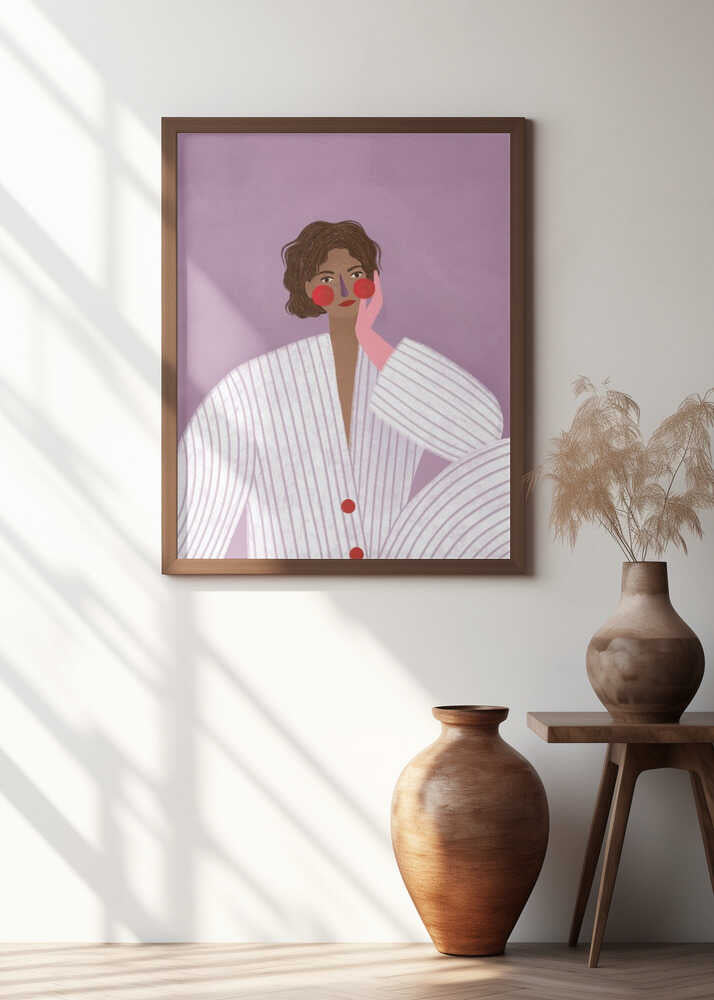 The Woman With the Pink Glove