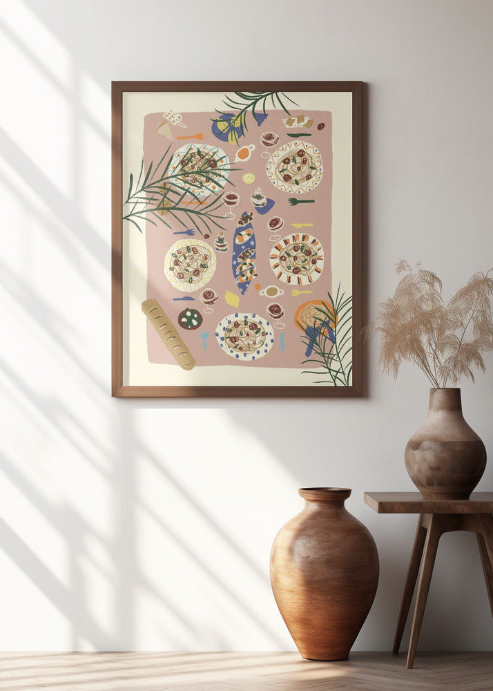 Art Prints of Festive Table