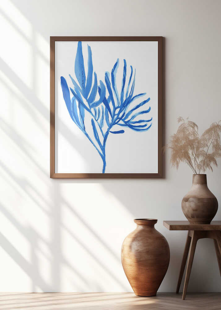 Blue Aquatice Plant Poster 5