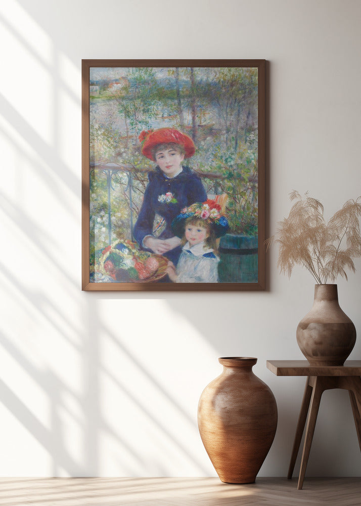 Two Sisters On the Terrace