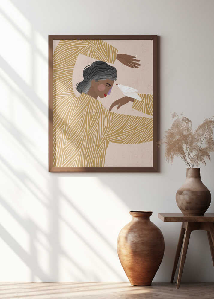 The Woman With a Bird