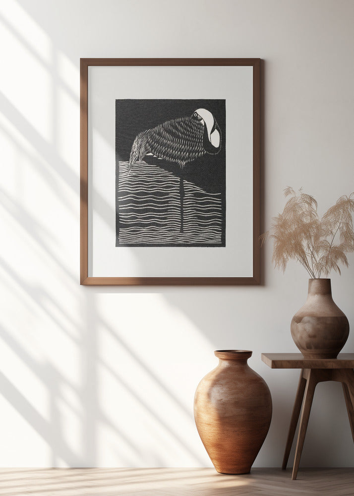 White–necked Crane