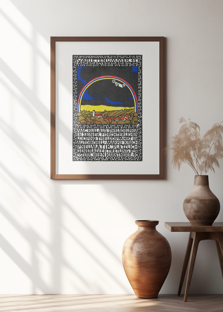 Mac Bull From Philadelphia In His Frightful Loop the Loop Ride In His Car