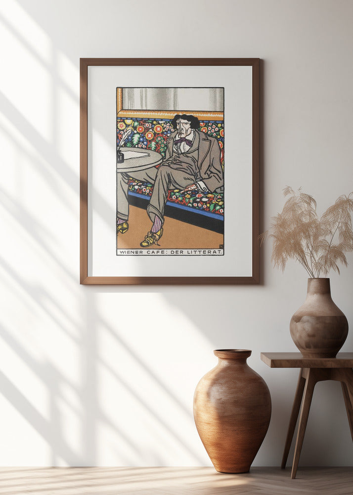 Viennese Café  the Man of Letters