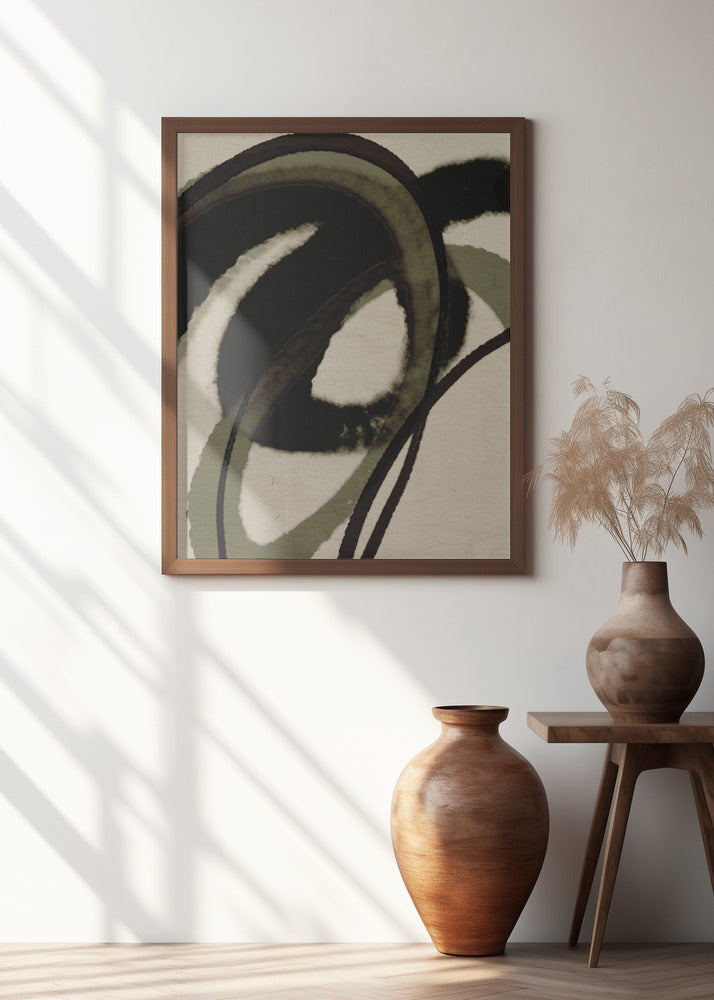 Inked Flowing Circles