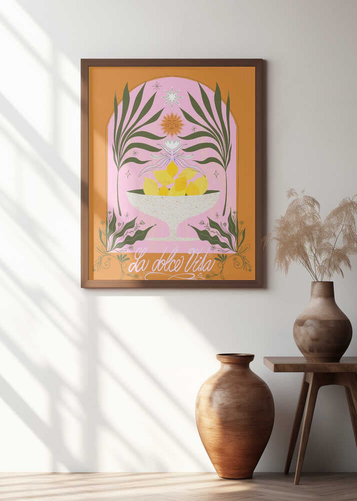 La Dolce Vita Lemons Terracotta