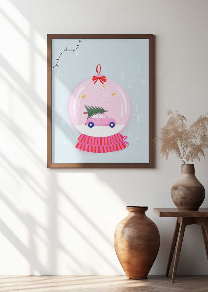 Snowglobe Pink