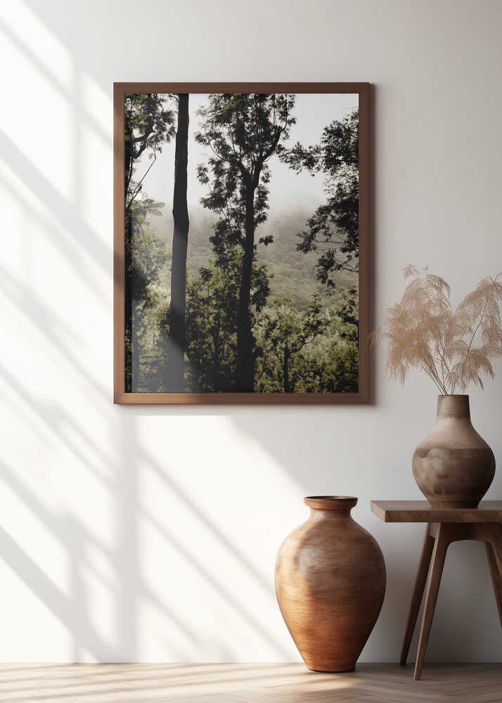 Misty Woodland Whispers