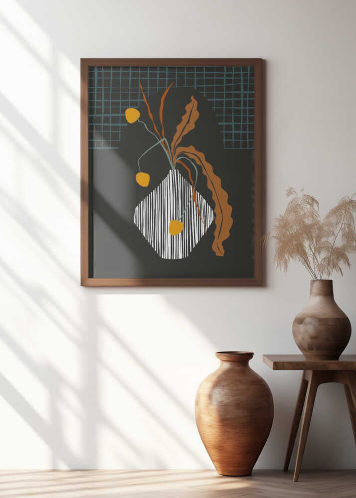 Midcentury Ikebana Dark