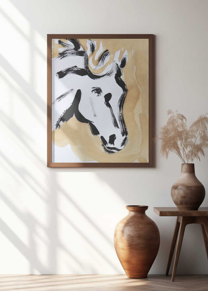 Bold Equine Brushwork