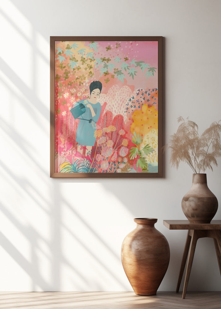 Watering The Dream Garden