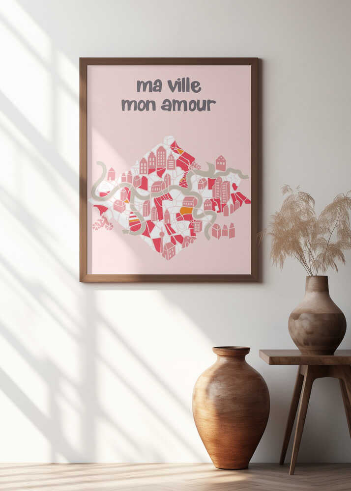 ma ville mon amour; City life collection pearl pink
