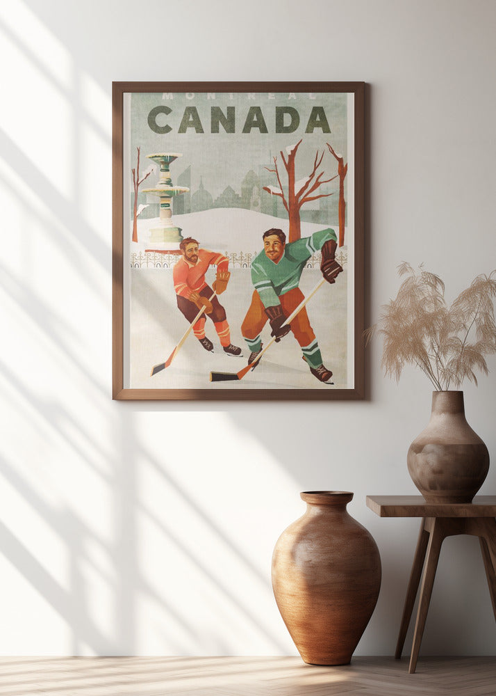 Montreal Canada Pond Hockey Guys