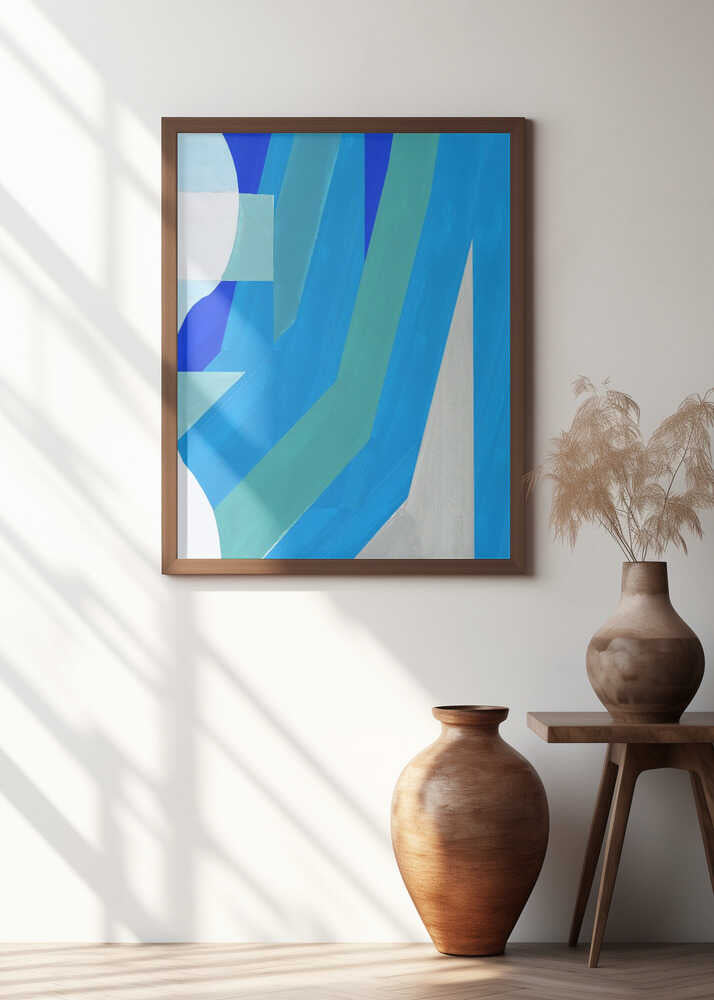 Blue French Stripes 2