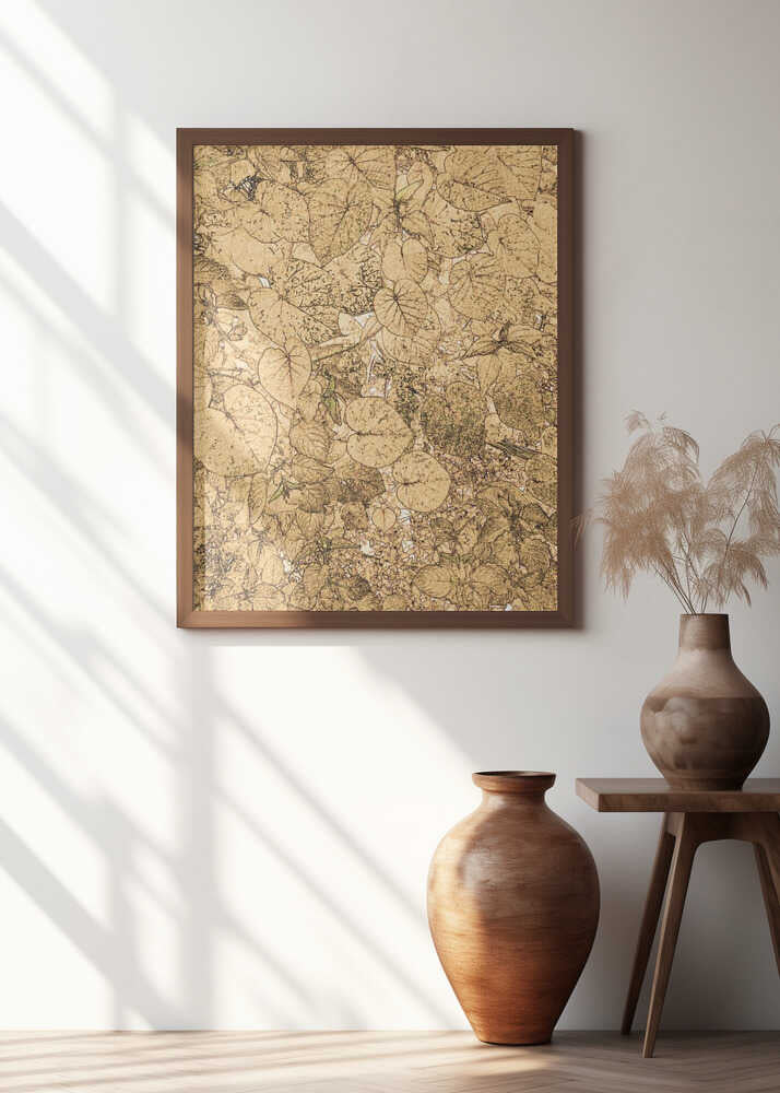 Golden Leaf Tapestry