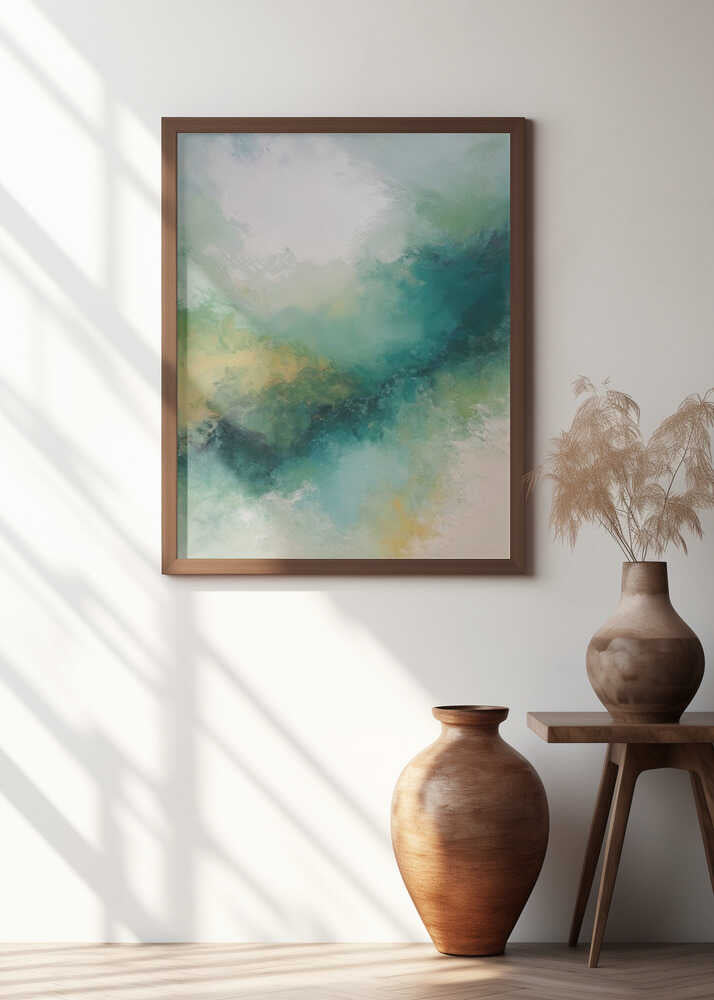 Fluid Motion With Its Soft, Blending Textures