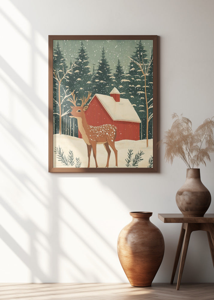 Deer Winter Holiday