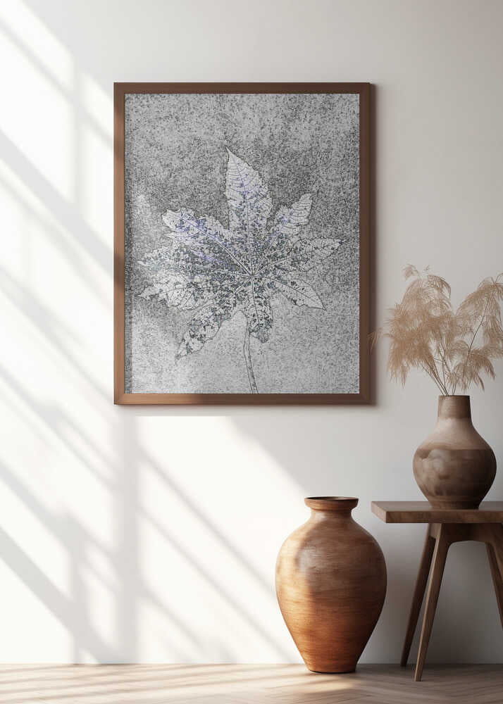 Frosted Leaf Imprint