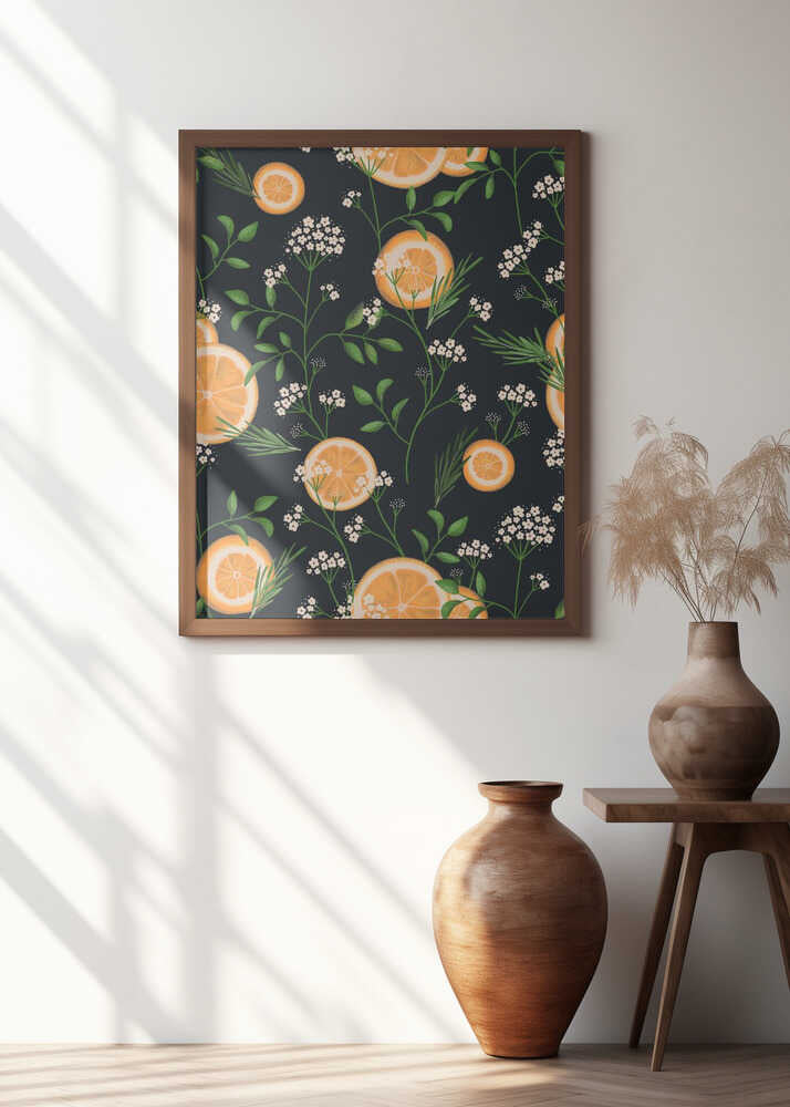 Elderflowers and Oranges Black