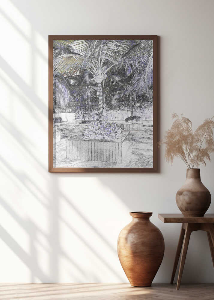 Tropical Sketch Garden