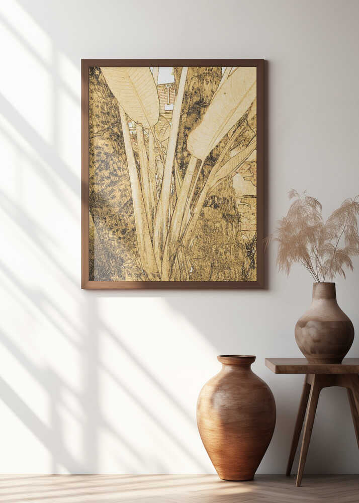 Golden Foliage Sketch