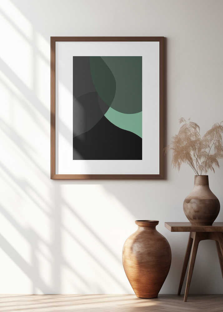 Abstract Black Shapes 3