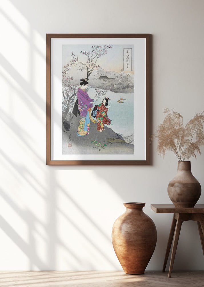 Admiring the Plum Blossom (1887–1896)