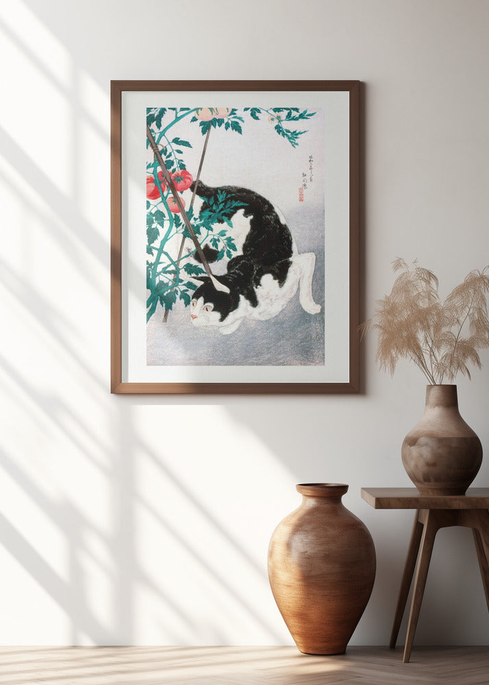 Cat With Tomato Plant (1931)