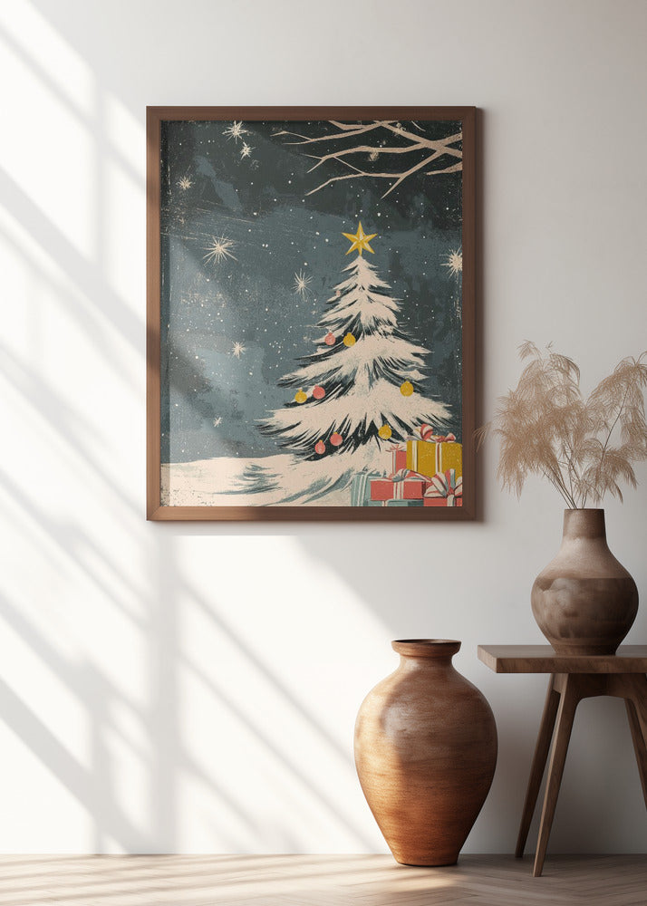 Retro Magazine Christmastree