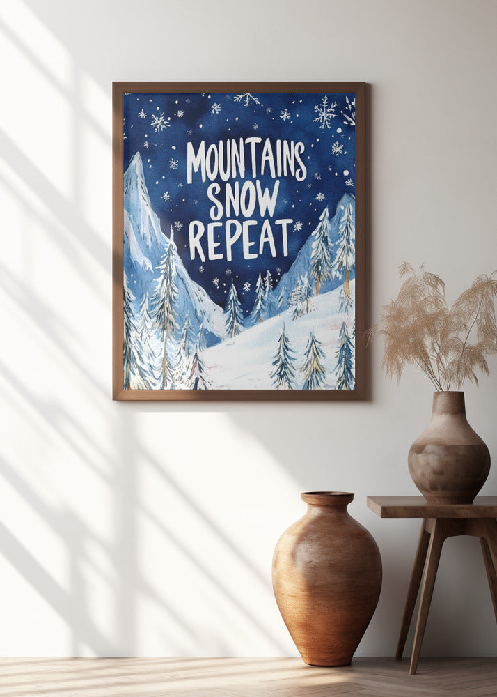 Winter Wonderland Scene