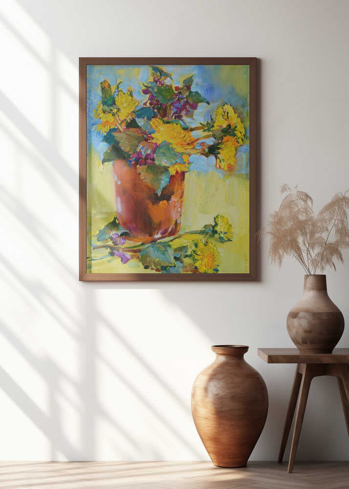 Bouquet of dandelions