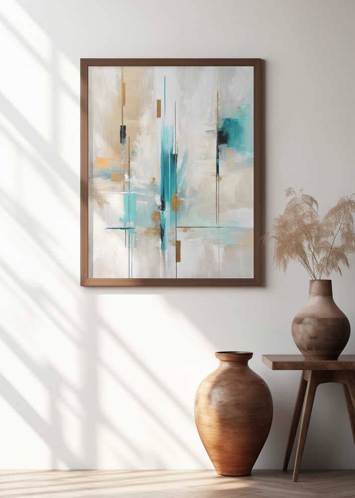 Echoes of Aqua and Gold