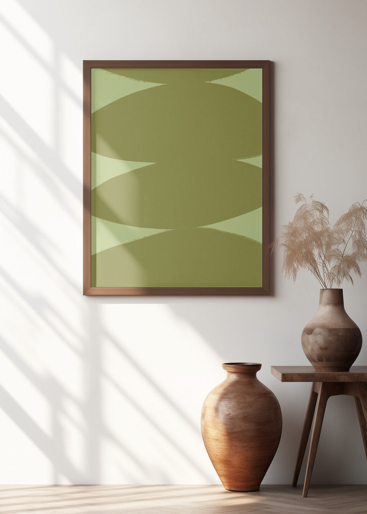 Green Harmony Shapes