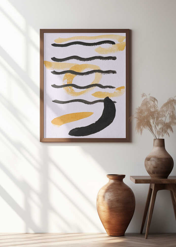 Golden Wave Lines