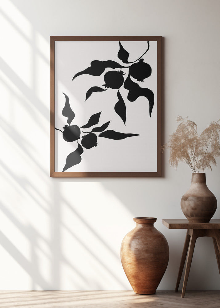 Pomegranate Silhouettes