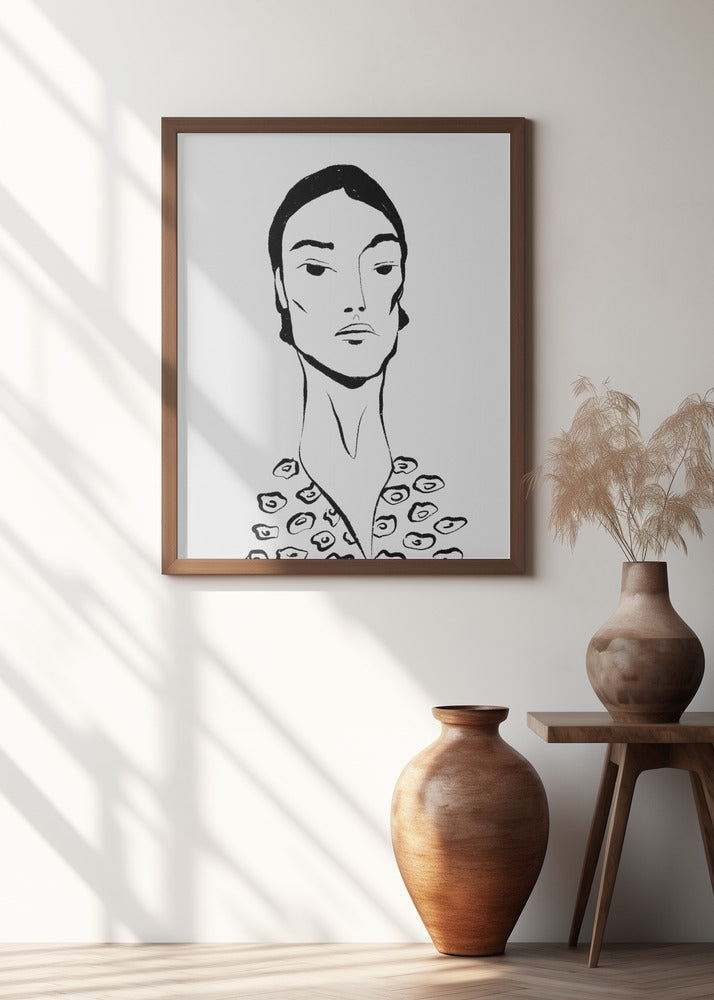 Bold Lines, Quiet Gaze