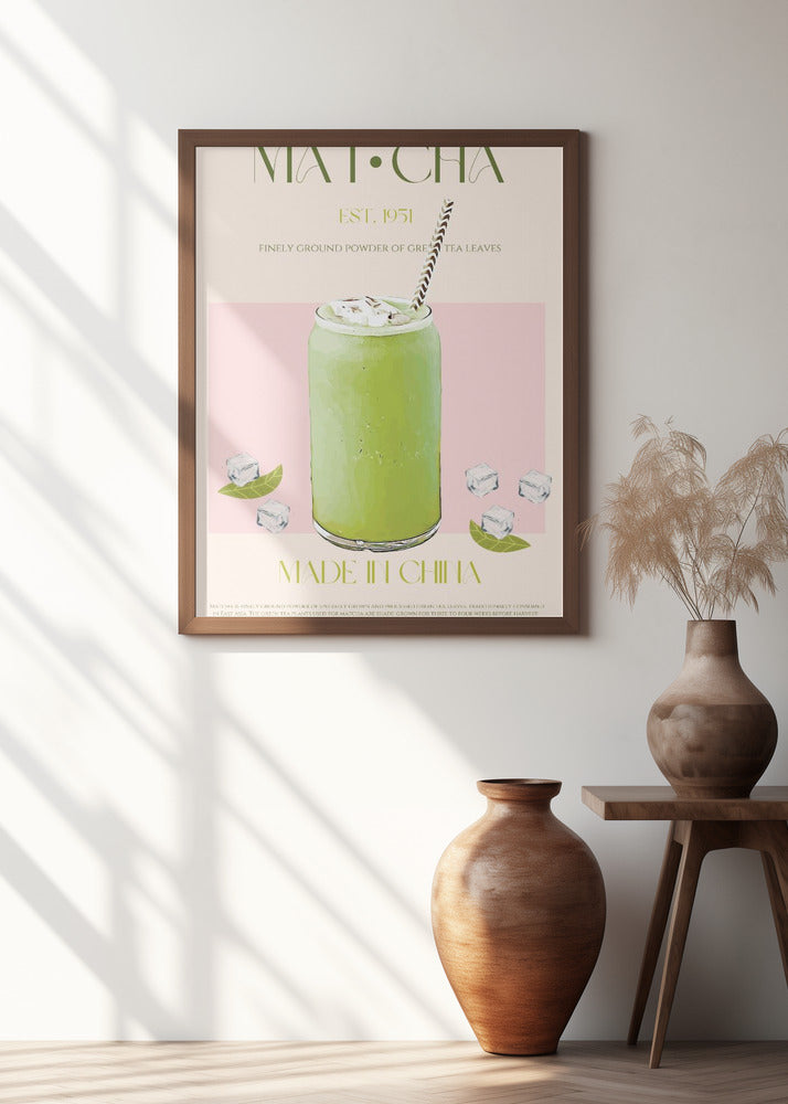 Chilled Matcha Drink