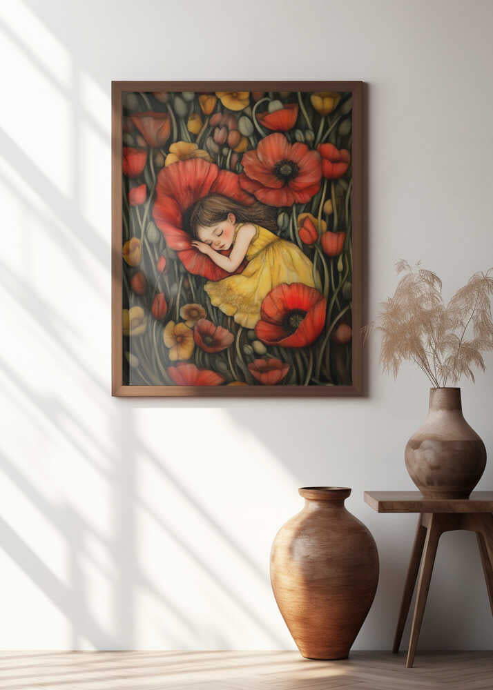 Golden dreams in a Poppy Field